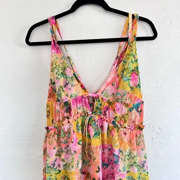 For Love And Lemons Floral High Low Dress - Picture 4 of 10